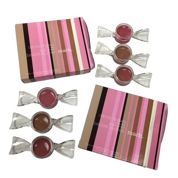 mark. Candy Kisses Lip Gloss Balm Avon Holiday RARE - Picture 1 of 5
